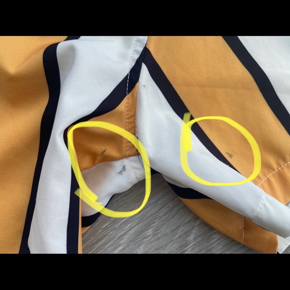 Shein Mens Vertical Stripped button down. - Picture 7 of 7